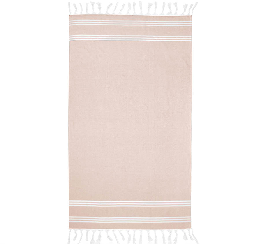 Amalfi 90x170cm Beach Towel Papaya