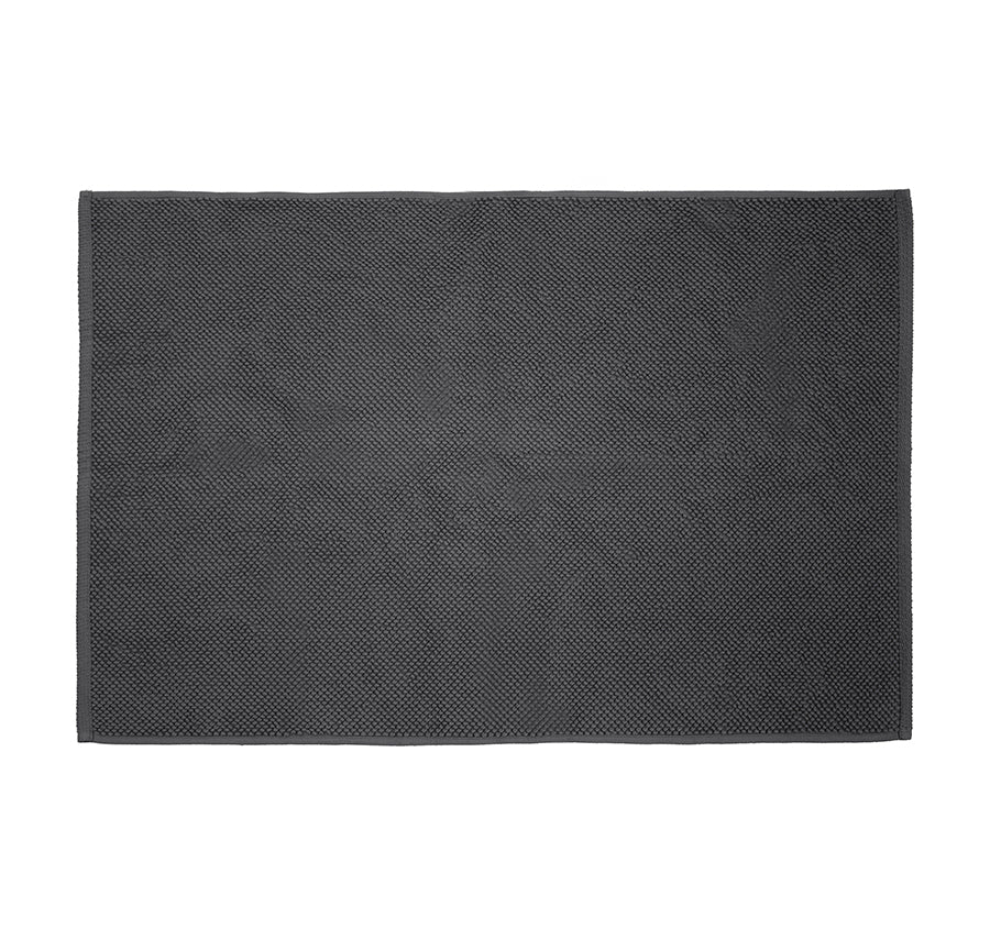 Angove 950GSM Cotton Bath Mat Charcoal