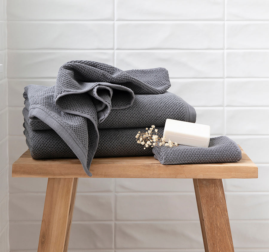 Angove 950GSM Cotton Bath Mat Charcoal