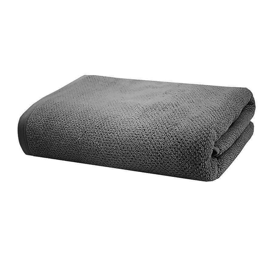 Angove 2 Piece 600GSM Cotton Bath Sheet Set Charcoal