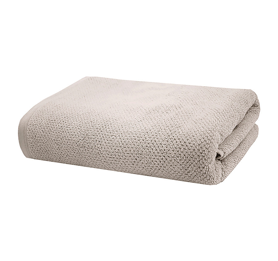 Angove 2 Piece 600GSM Cotton Bath Sheet Set Pebble