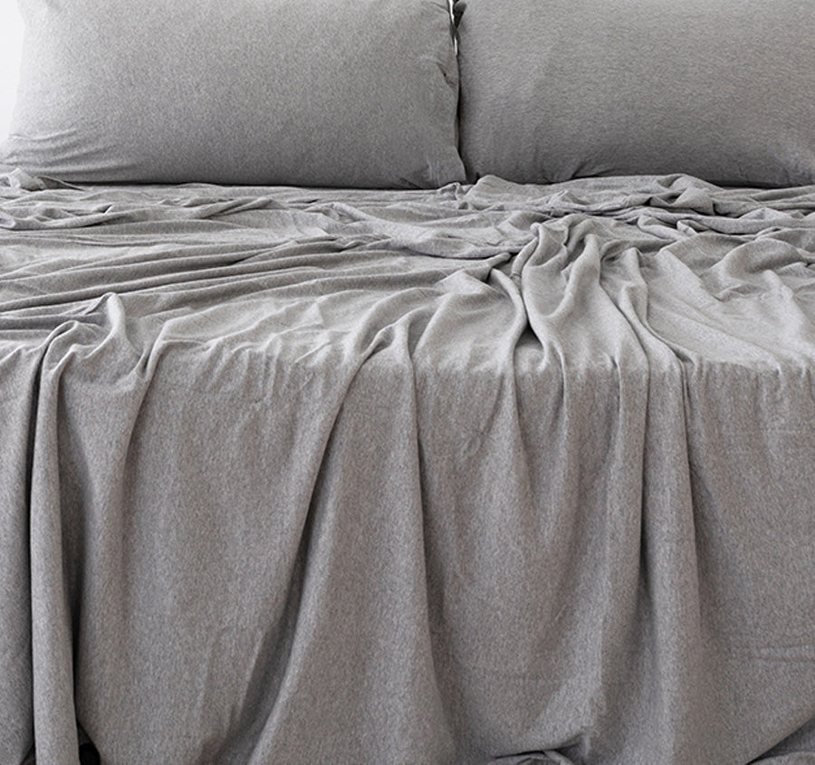 Bed T Organica Mega Sheet Set Range Grey