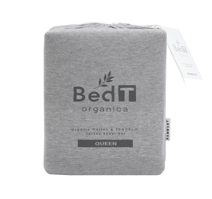 Bed T Organica Mega Sheet Set Range Grey