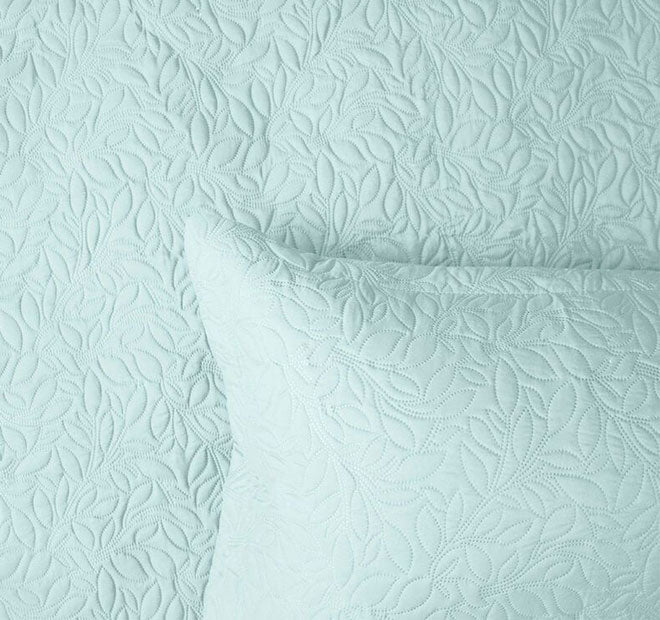 Botanica Coverlet Set Glacier