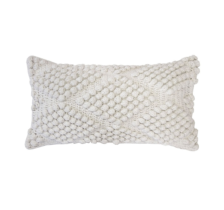 Bridget 30x60cm Filled Cushion Ivory