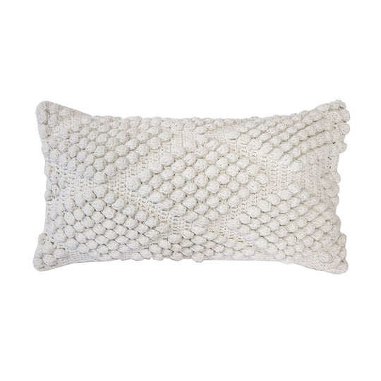 Bridget 30x60cm Filled Cushion Ivory