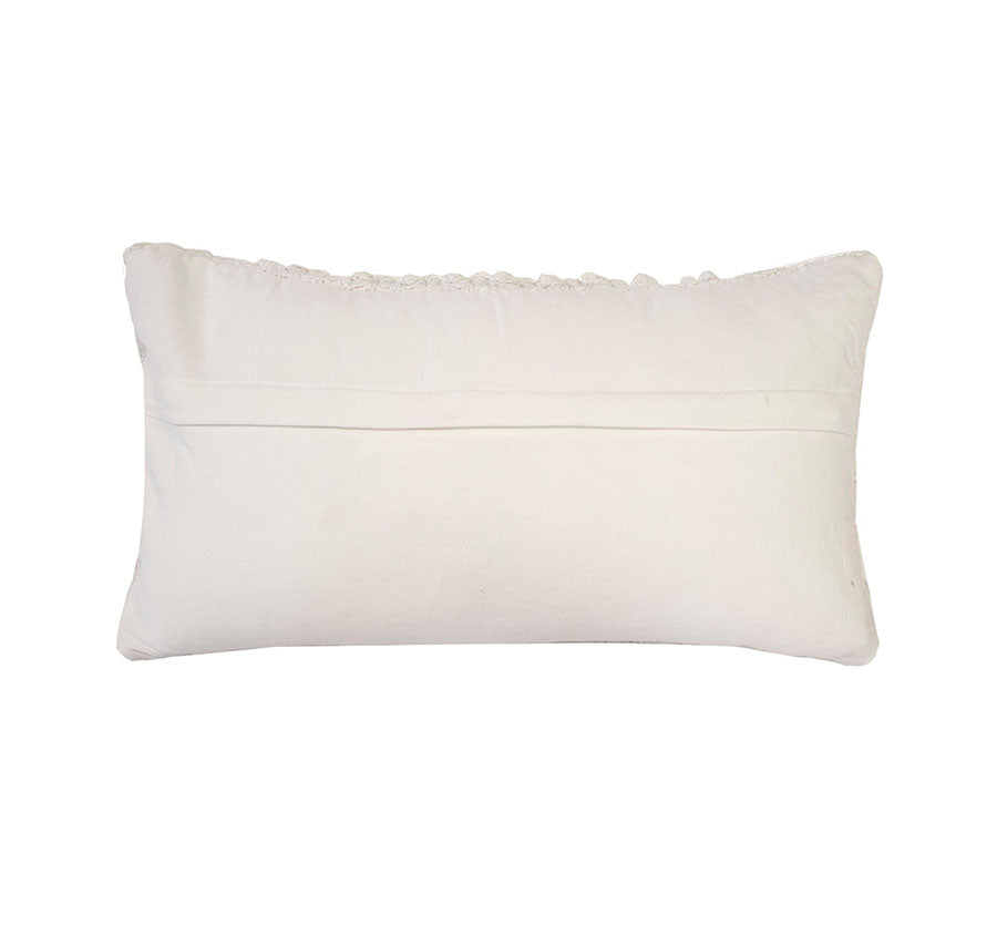 Bridget 30x60cm Filled Cushion Ivory