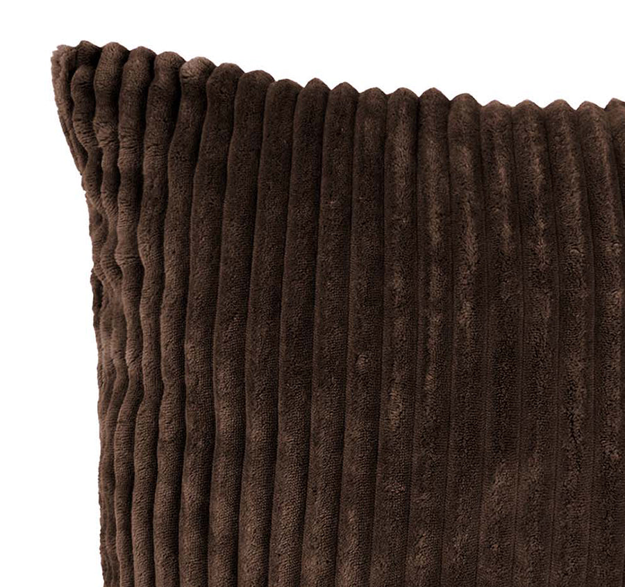 Channel 50x50cm Filled Cushion Chocolate