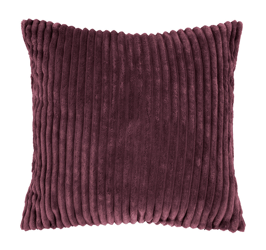 Channel 50x50cm Filled Cushion Plum