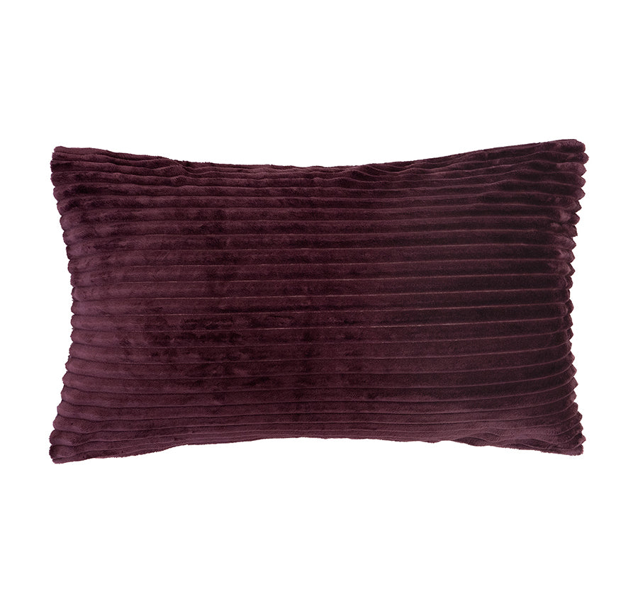 Channel Quilt Cover Set Range Plum
