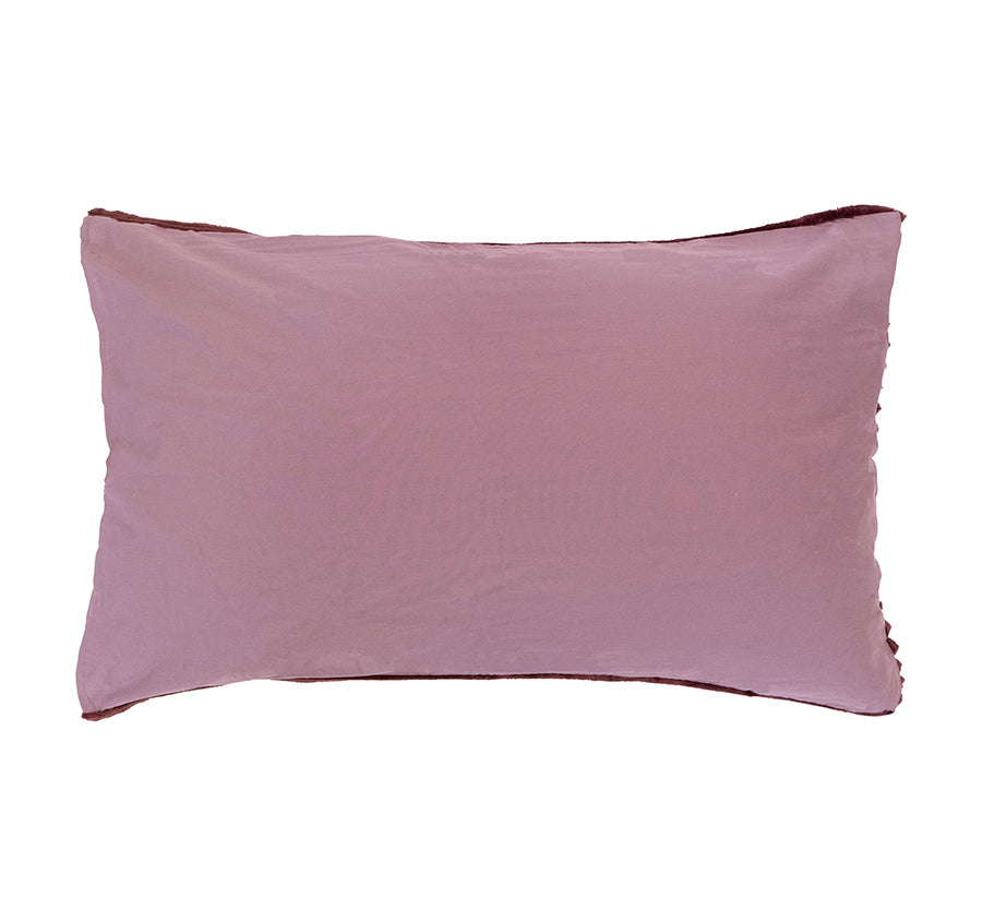 Channel Quilt Cover Set Range Plum