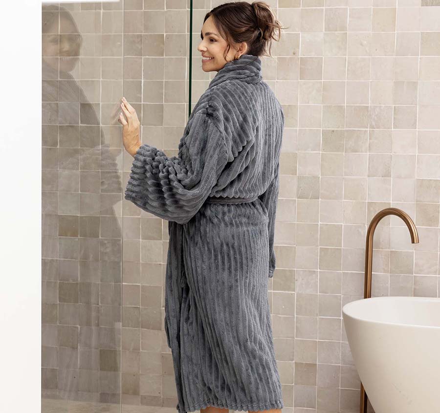 Channel Bathrobe Range Steel