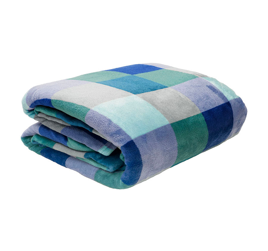 Charlie Ultraplush Blanket Range Ocean