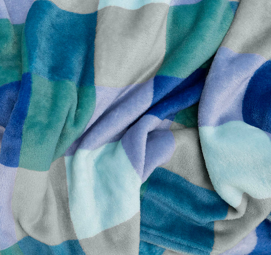 Charlie Ultraplush Blanket Range Ocean