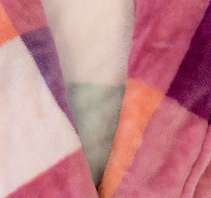 Charlie Ultraplush Bathrobe Range Sherbet