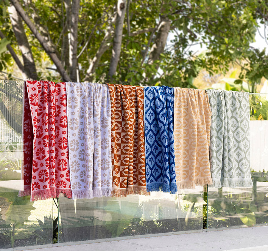 Cocos 90x170cm Beach Towel Sage