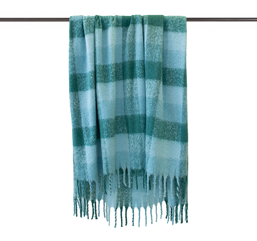 Cosmo 130x200cm Throw Rug Aqua