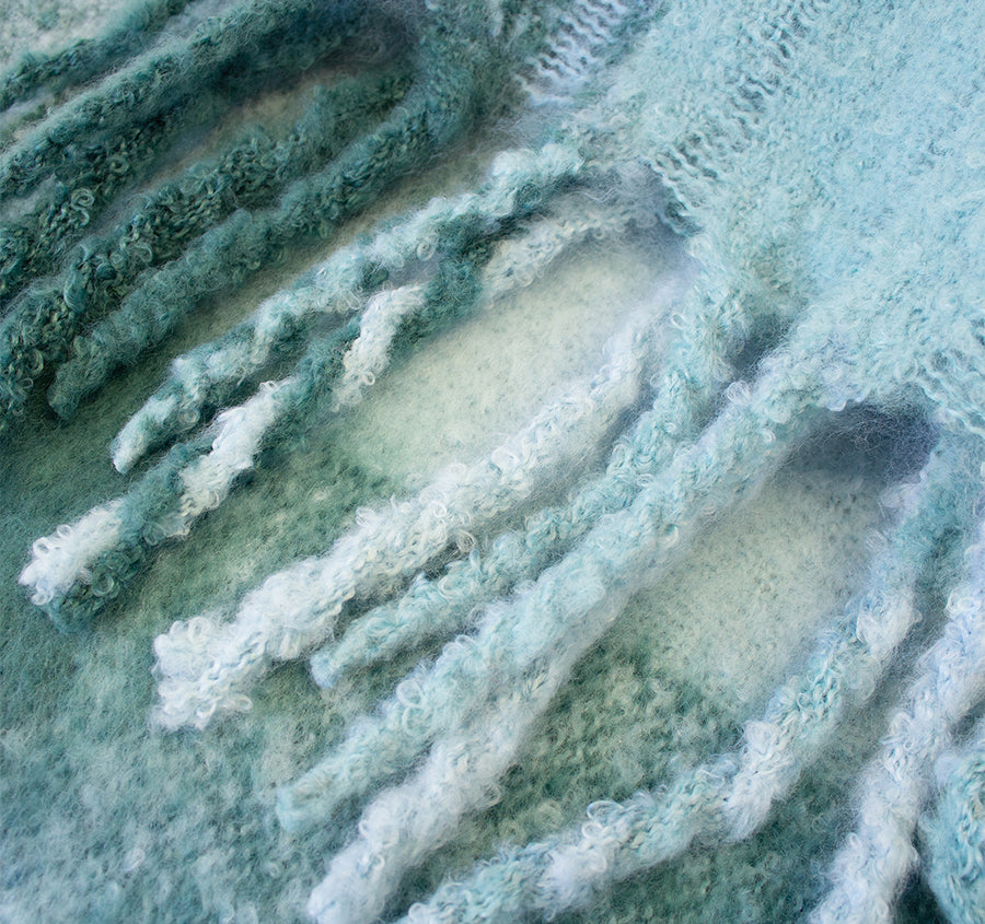 Cosmo 130x200cm Throw Rug Aqua