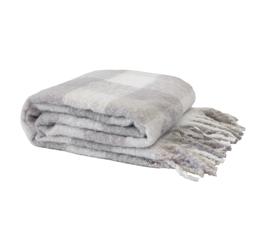 Cosmo 130x200cm Throw Rug Stone