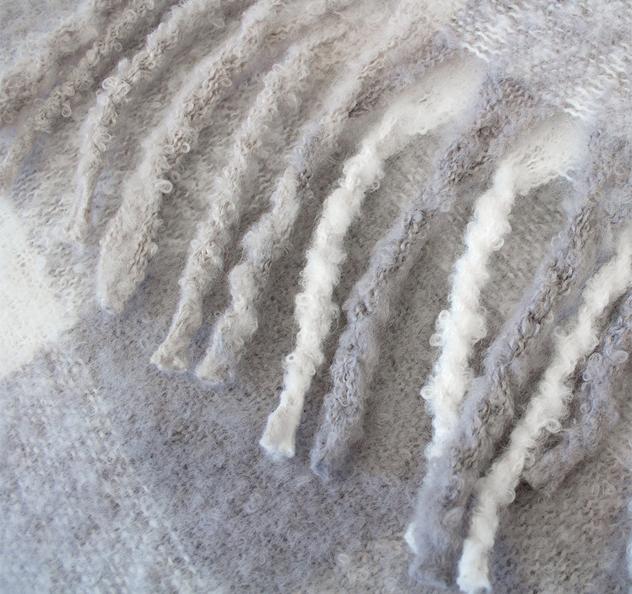 Cosmo 130x200cm Throw Rug Stone