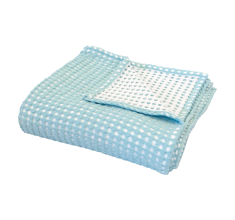 Dora 130x180cm Throw Rug Aqua