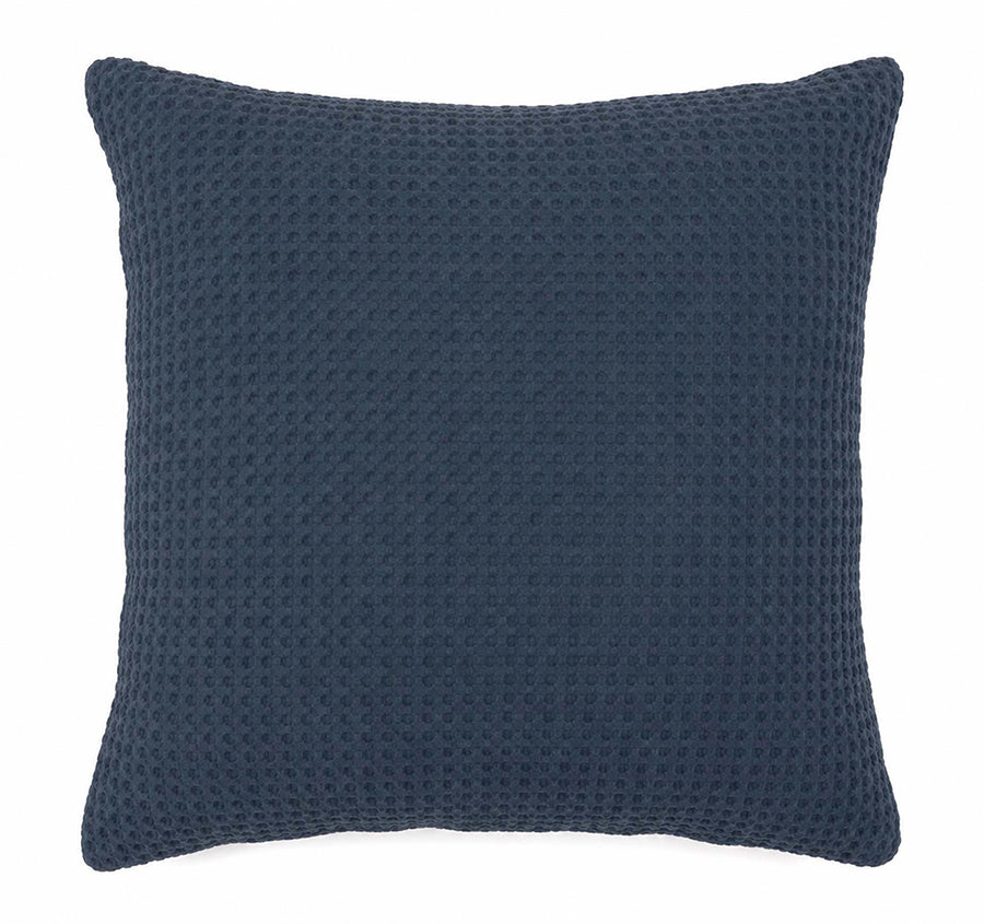 Dorset Waffle European Pillowcase Navy