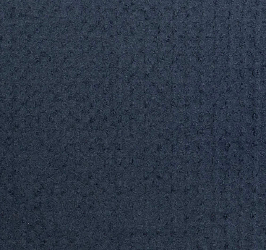 Dorset Waffle European Pillowcase Navy