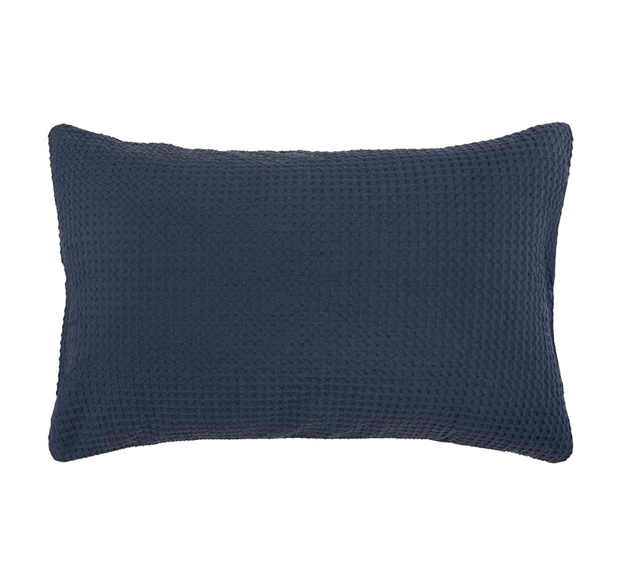 Dorset Waffle Quilt Cover Set Range Navy