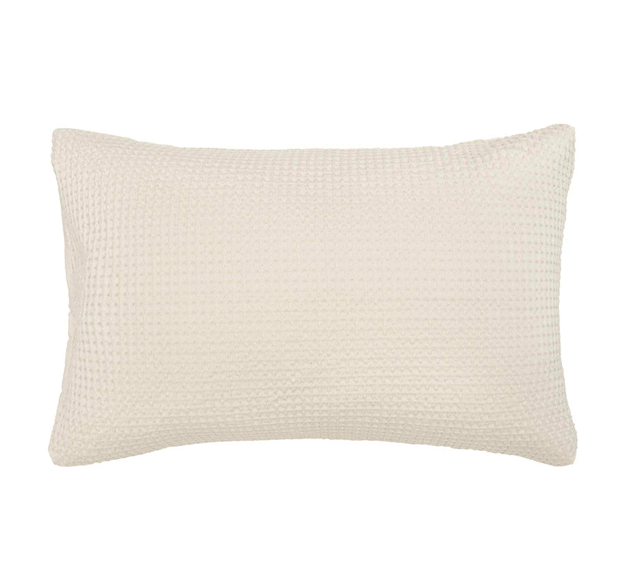 Dorset Waffle Quilt Cover Set Range Stone