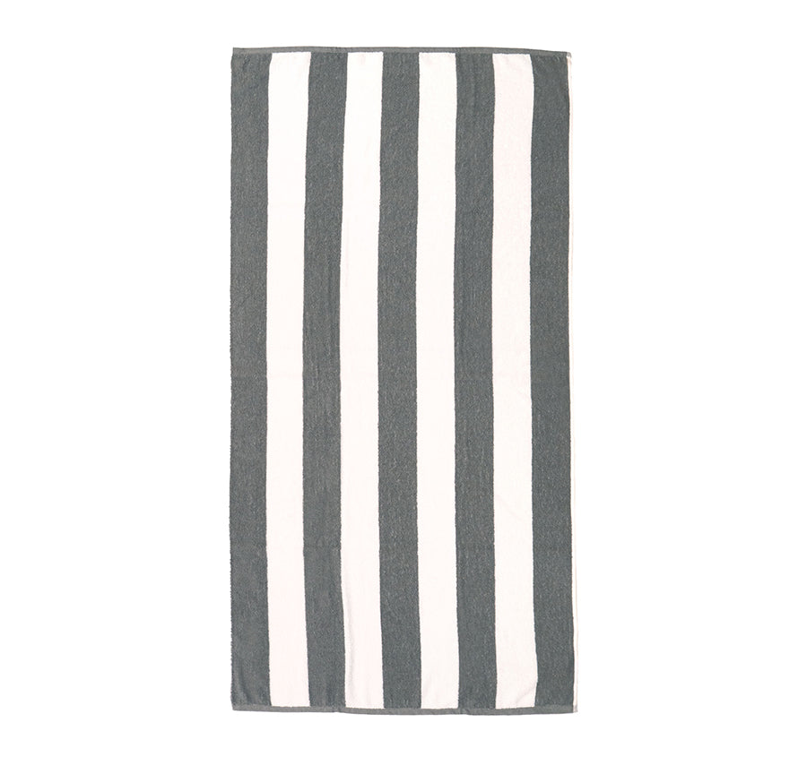 Ecobeach 75x150cm Beach Towel Grey