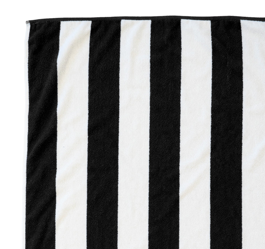 Ecobeach 75x150cm Beach Towel Black