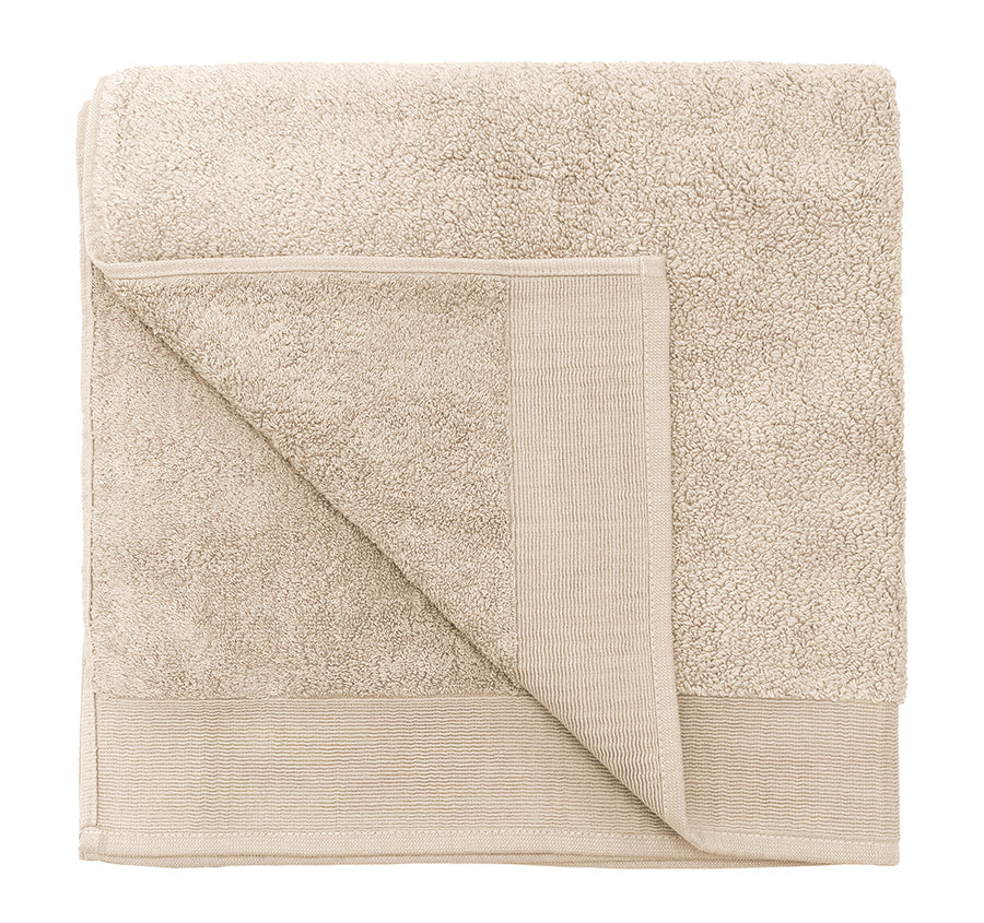 Elvire 600GSM Cotton Bath Towel Range Buff