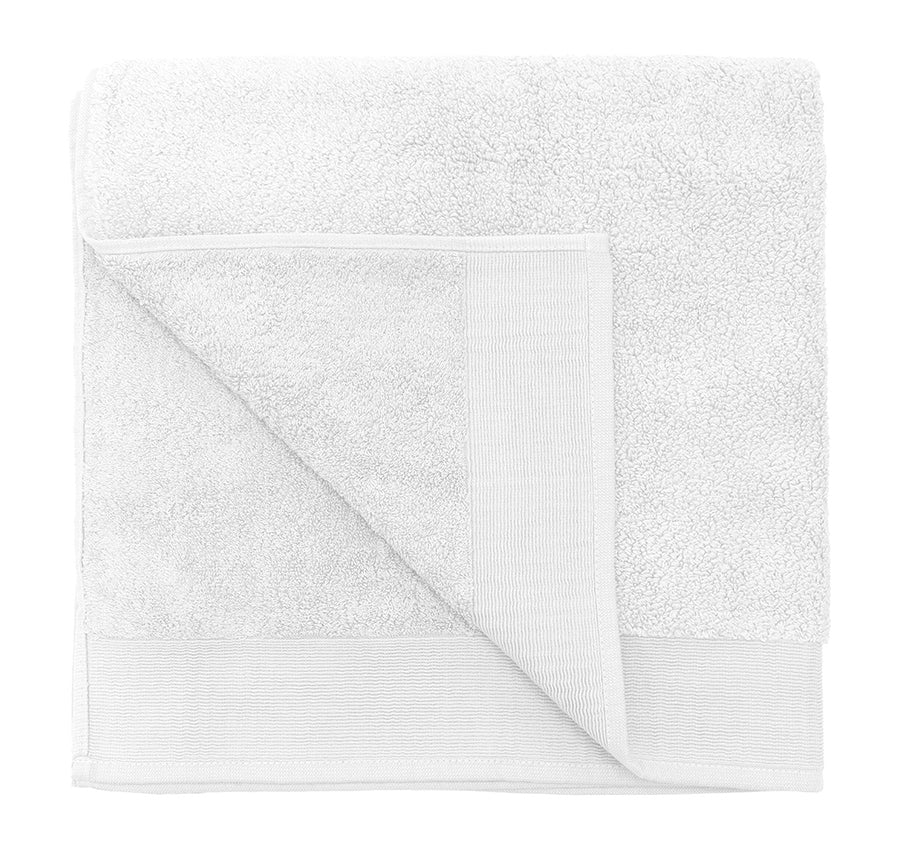 Elvire 600GSM Cotton Bath Towel Range Chalk White