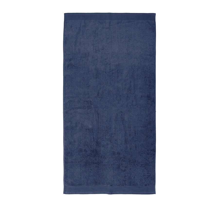 Elvire 600GSM Cotton Bath Towel Range Navy