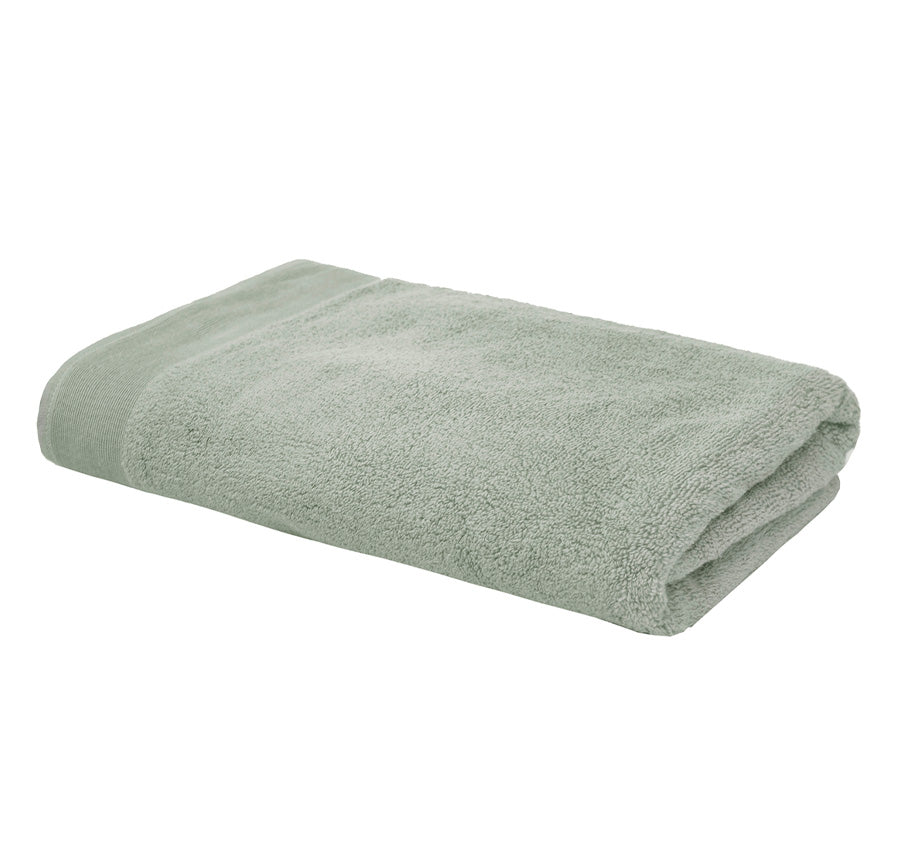 Elvire 2 Piece 600GSM Cotton Bath Towel Set Sage