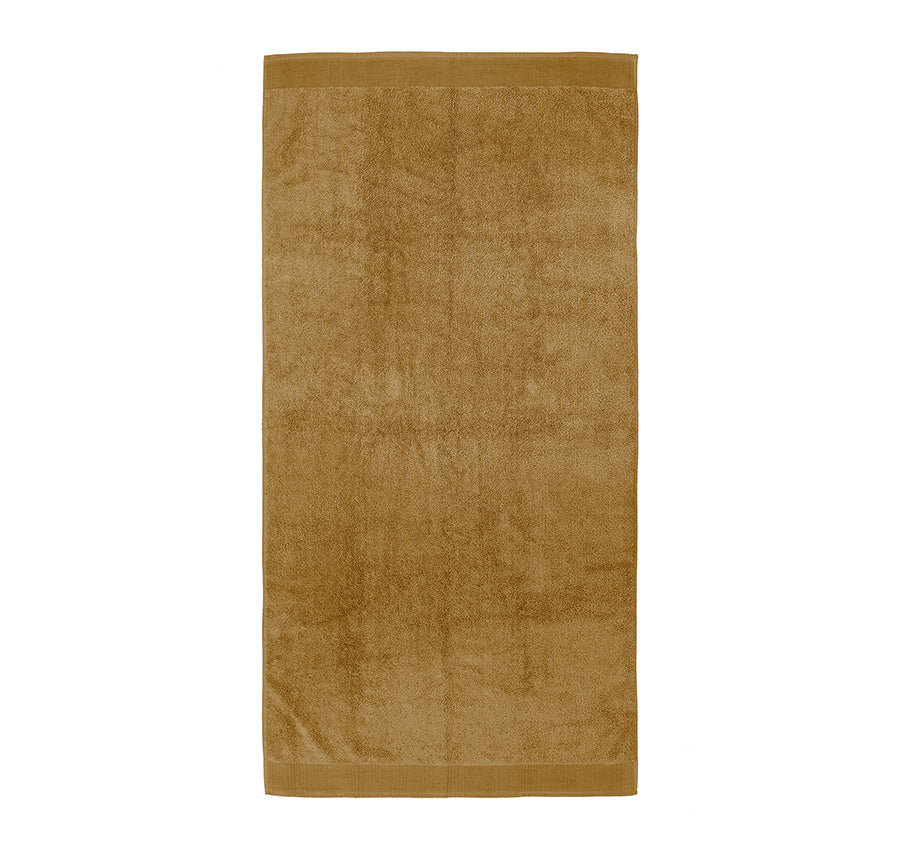 Elvire 600GSM Cotton Bath Towel Range Tobacco