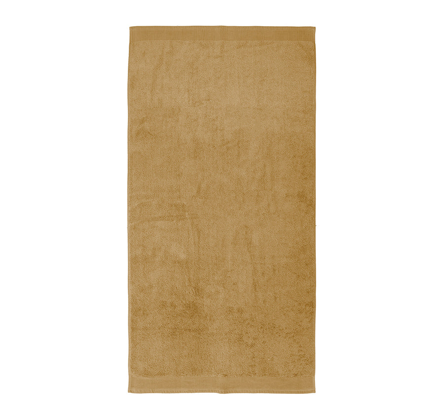 Elvire 600GSM Cotton Bath Towel Range Tobacco