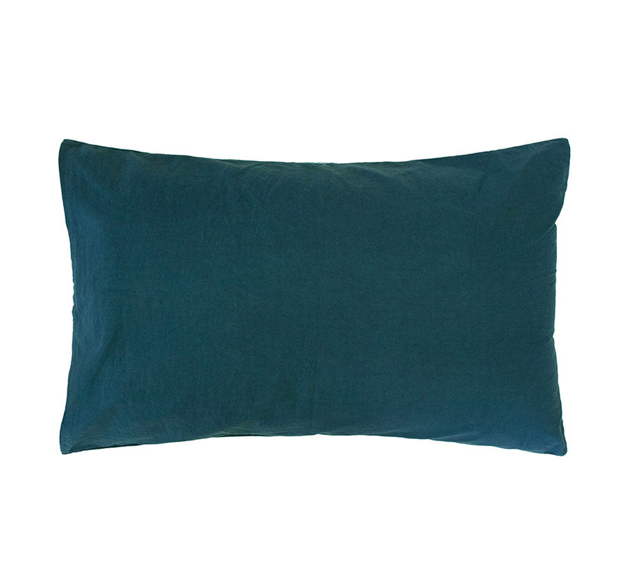 Emerson Quilt Cover Set Range Teal
