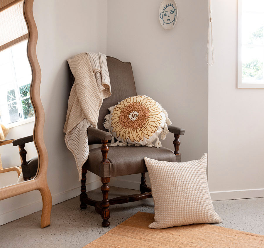 Endor 130x200cm Throw Rug Pebble