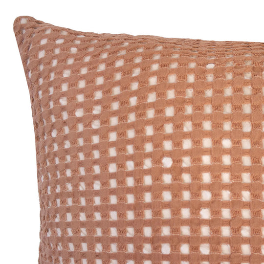 Endor 50x50cm Filled Cushion Terracotta