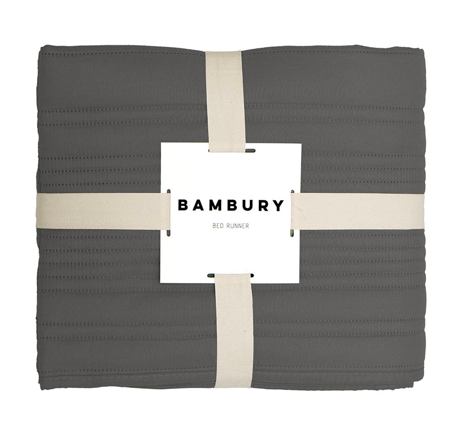Flinders 270x60cm Bed Runner Charcoal