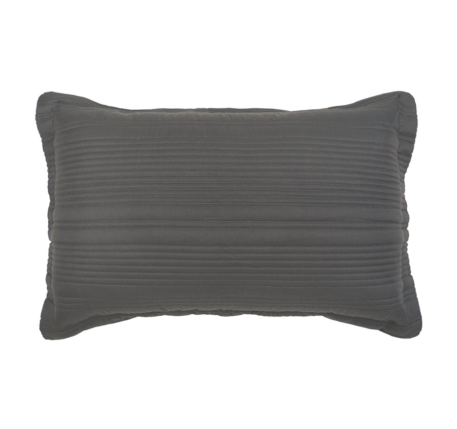 Flinders Coverlet Set Range Charcoal