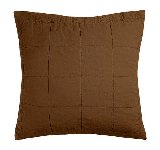 French Linen European Pillowsham Hazel