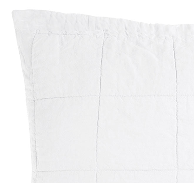 French Linen Standard Pillowsham Snow