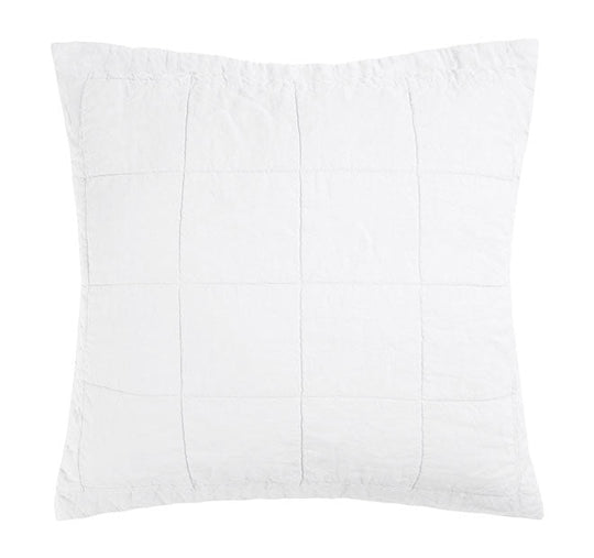 French Linen European Pillowsham Snow