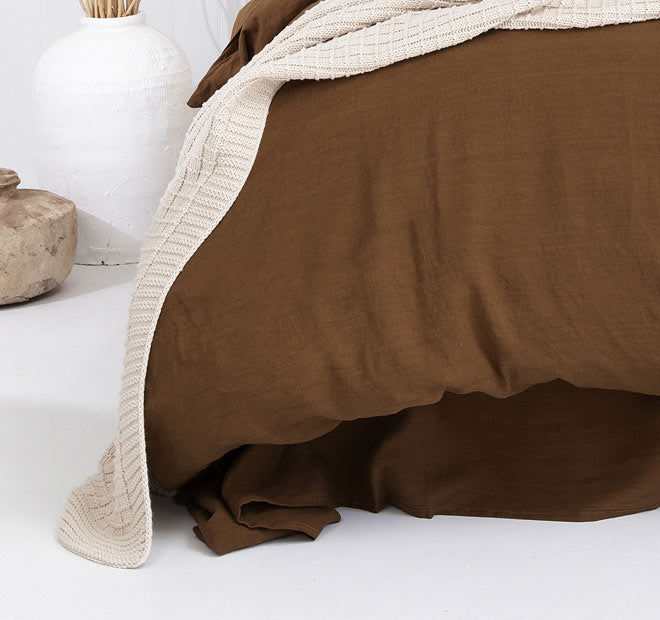 French Linen Quilt Cover Set Range Hazel