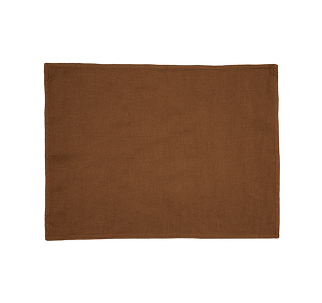 French Linen 33x45cm Placmat Hazel