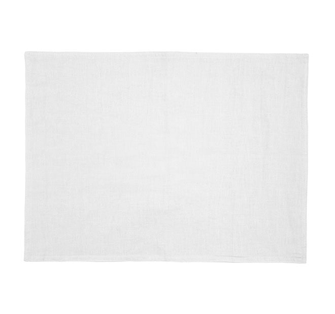 French Linen 33x45cm Placemat Ivory