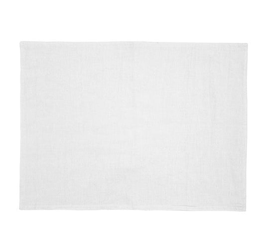 French Linen 33x45cm Placemat Snow