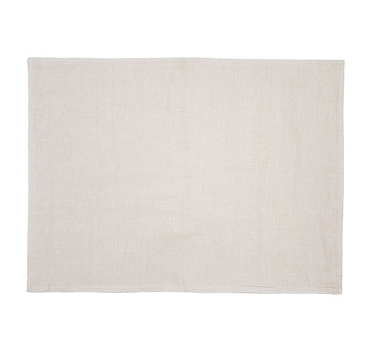 French Linen 33x45cm Placemat Pebble
